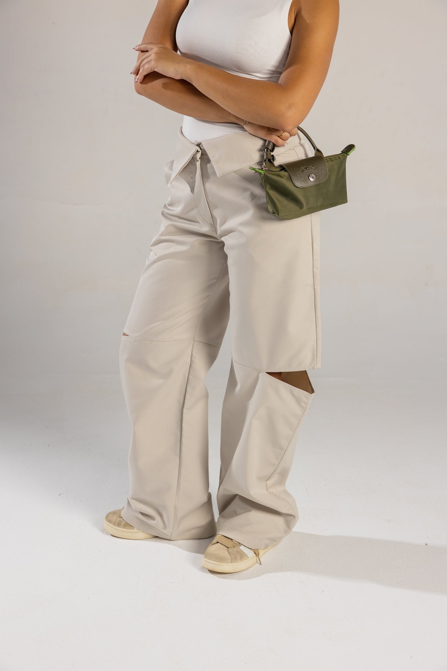 Uptown Sliced Pants - Offwhite 2.0