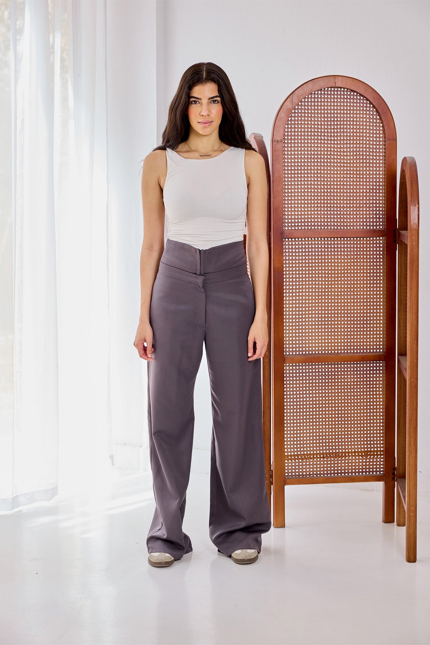 Corset Pants - Grey