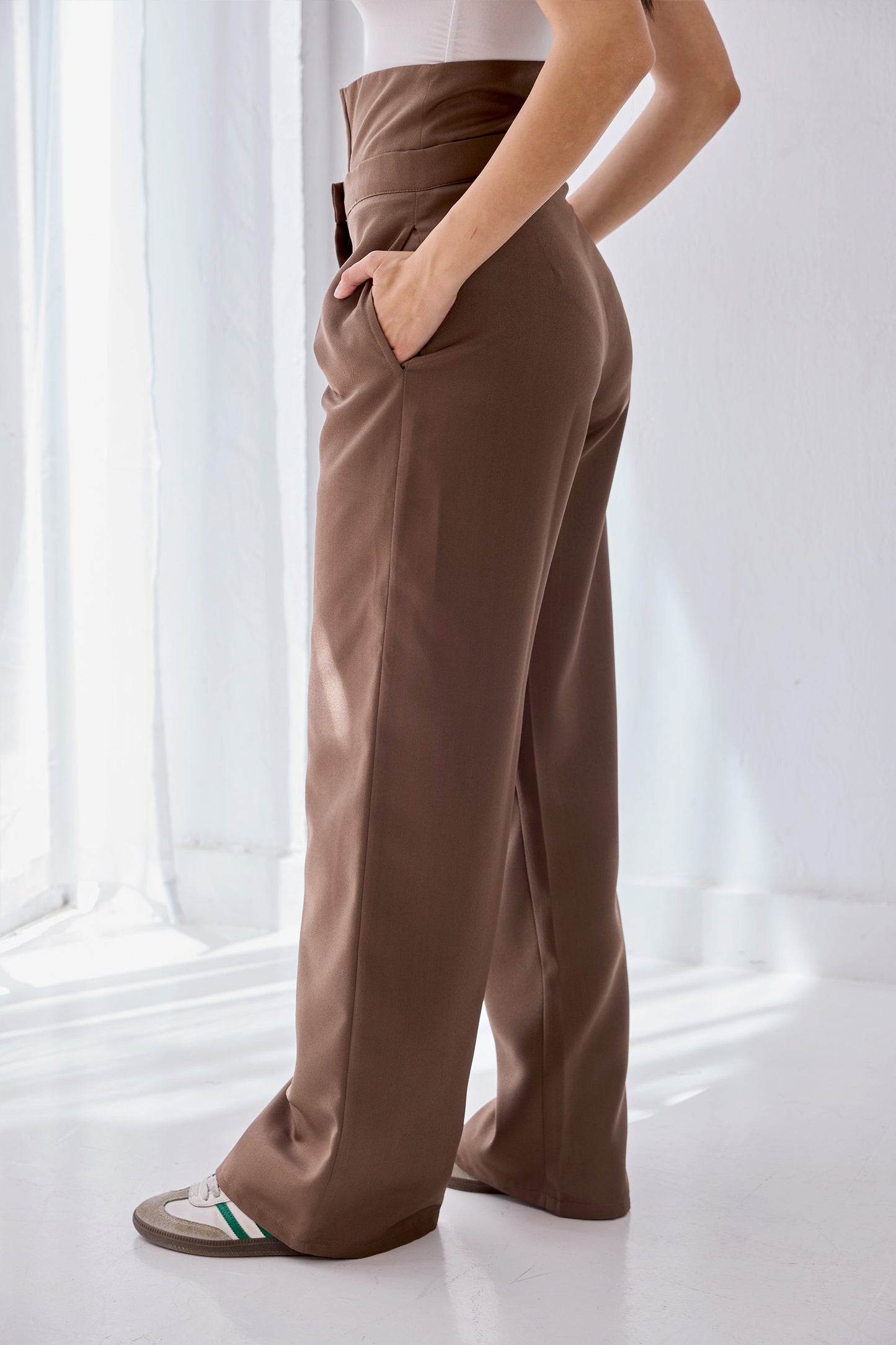 Corset Pants - Khaki