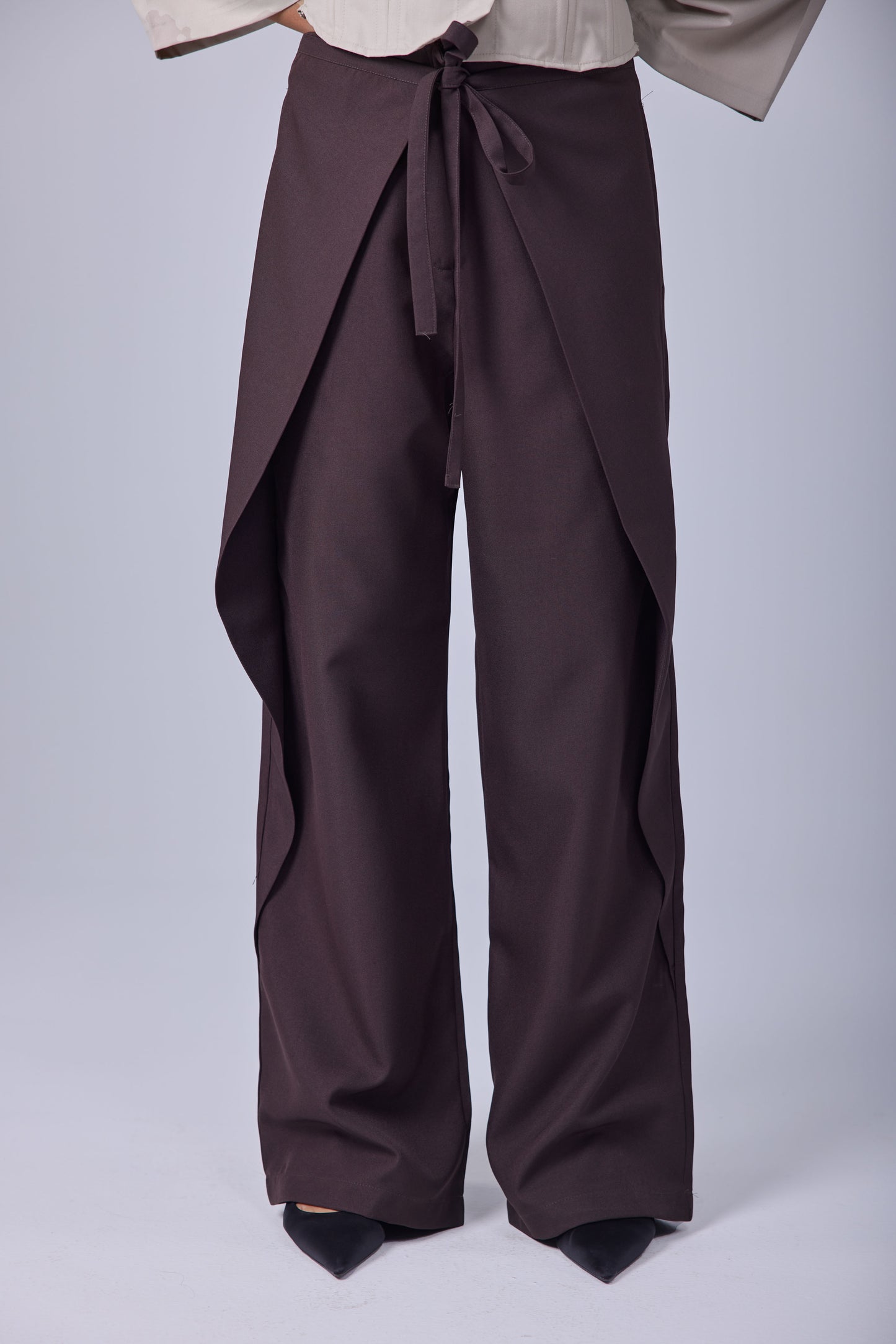 Wrap & Go Pants - Brown