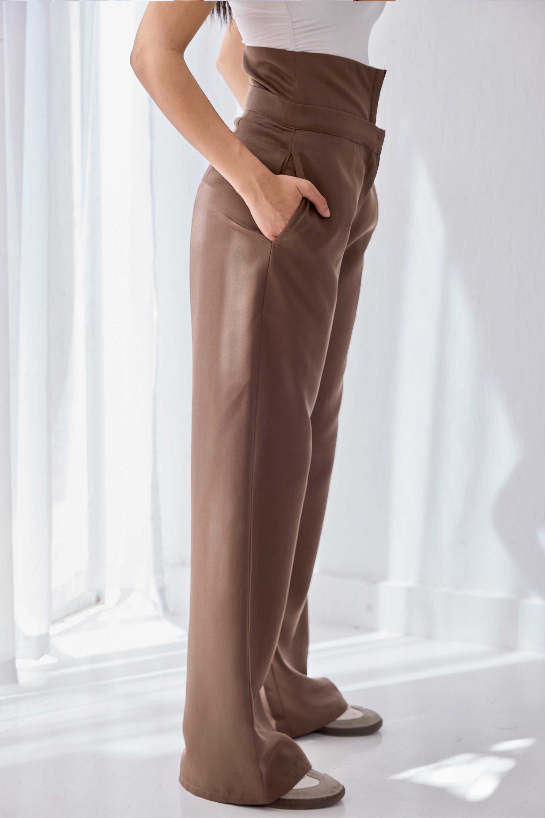 Corset Pants - Khaki