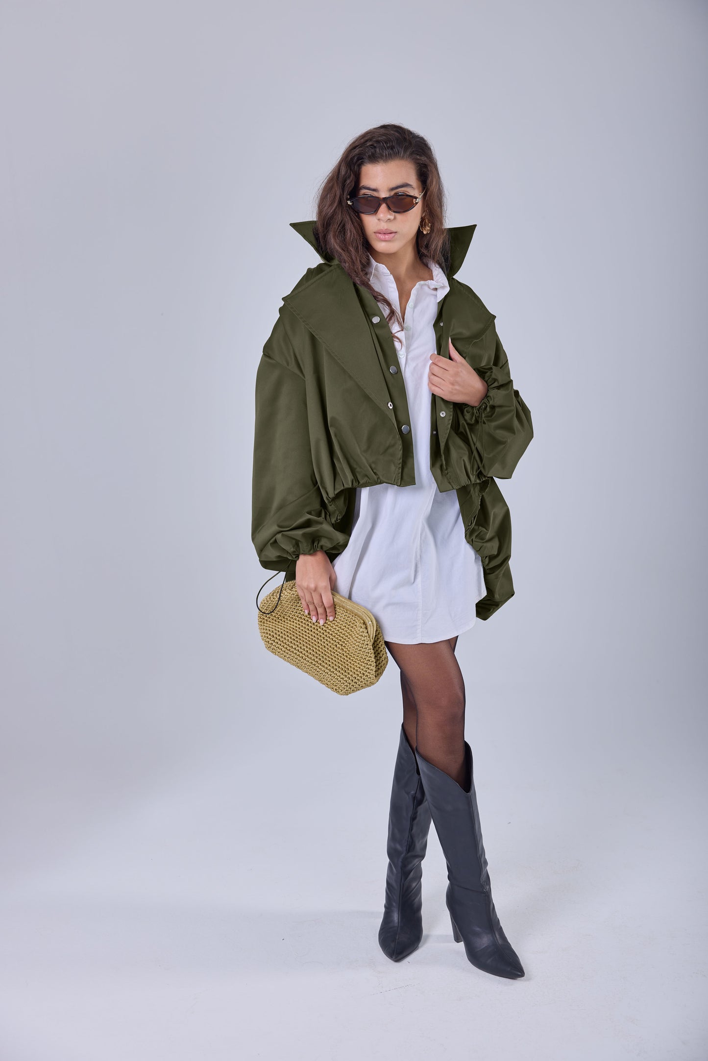 Glow Shell Jacket  - Dark Green