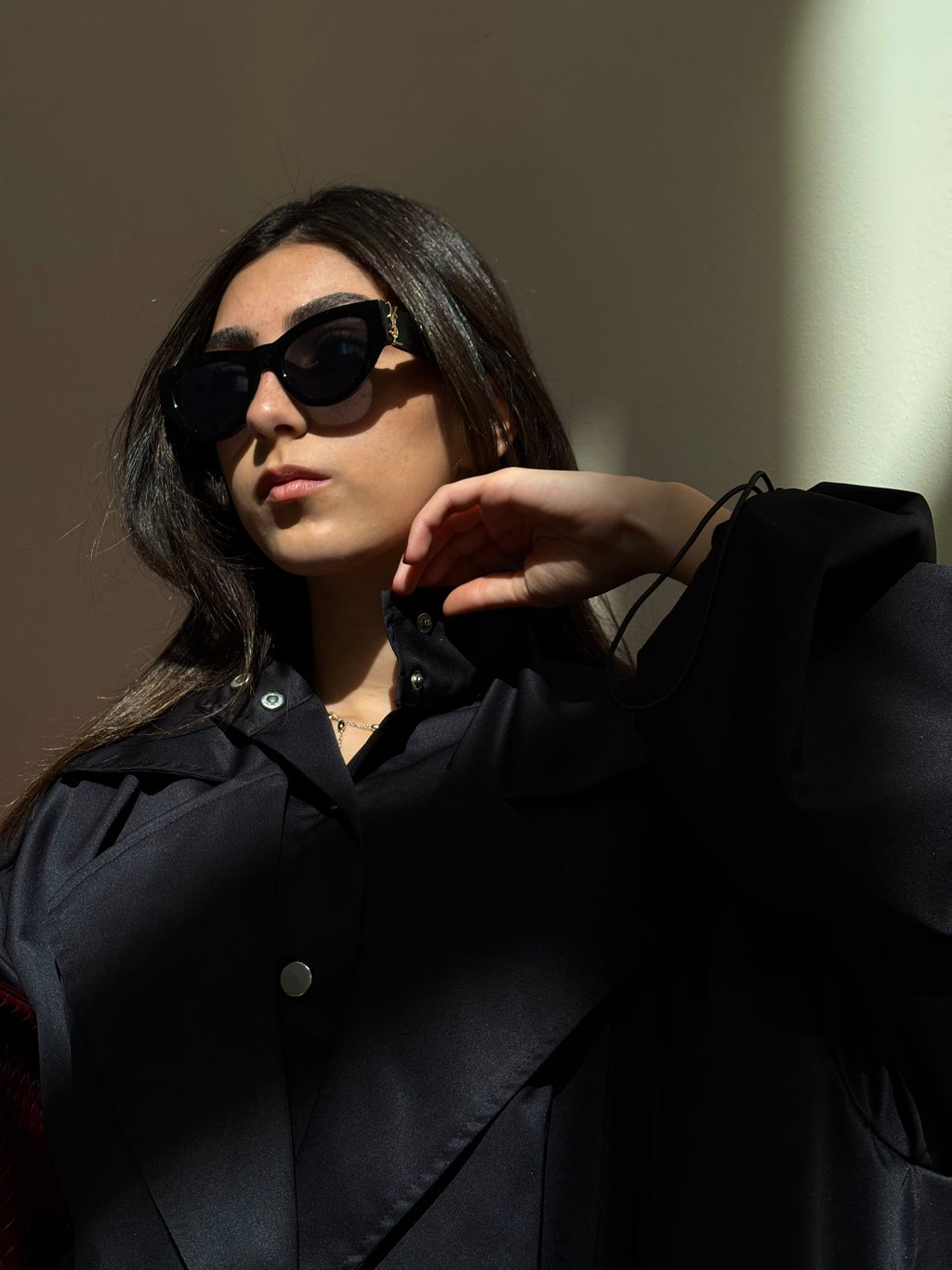 Glow Shell Jacket  - Black