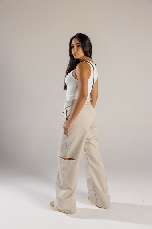 Uptown Sliced Pants - Offwhite 2.0