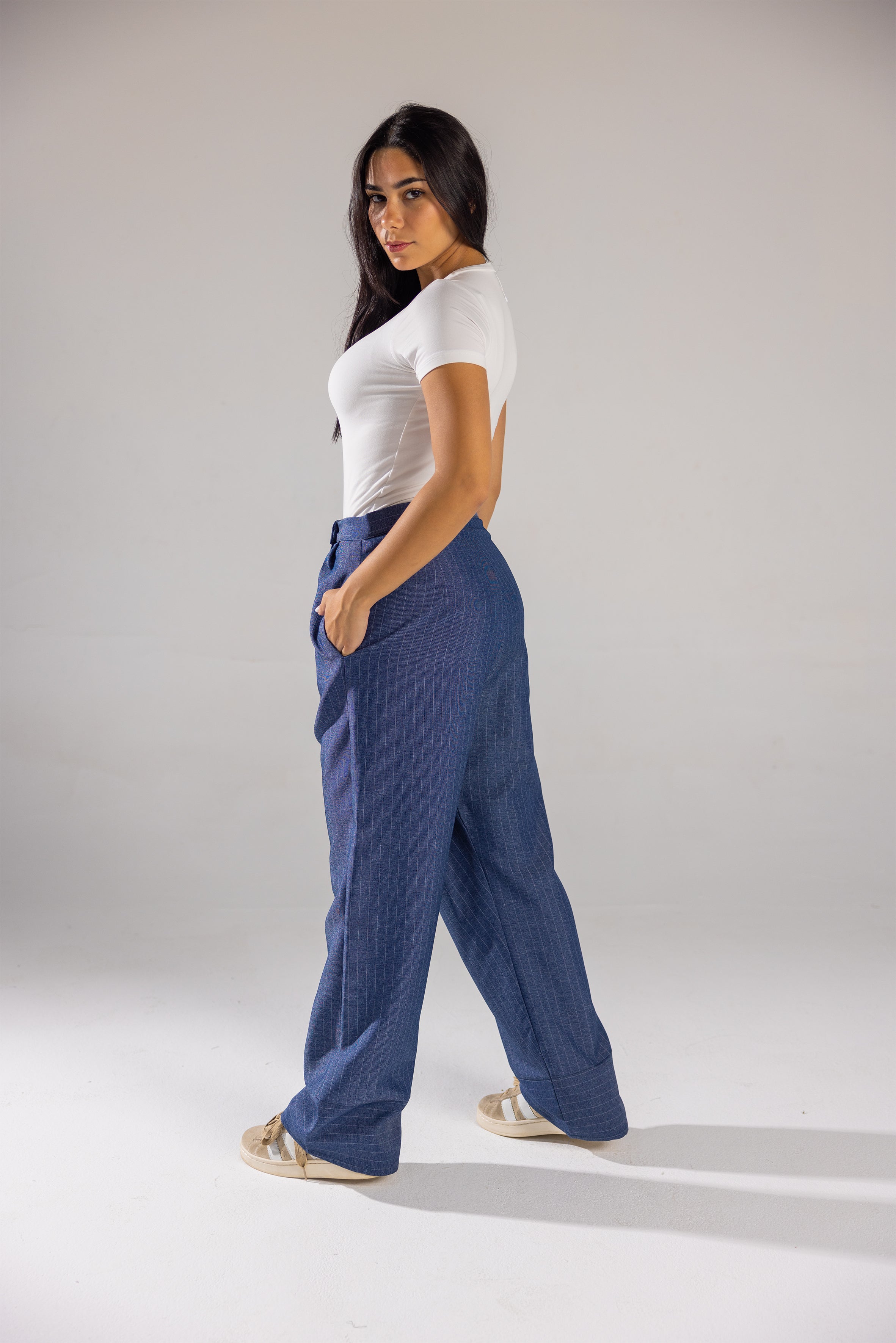 City Tailored Pants - Blue