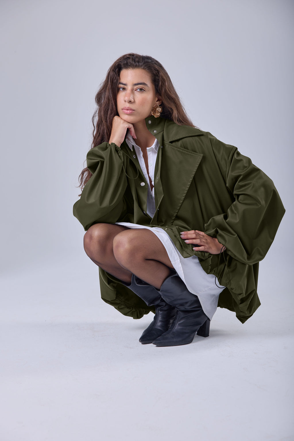 Glow Shell Jacket  - Dark Green