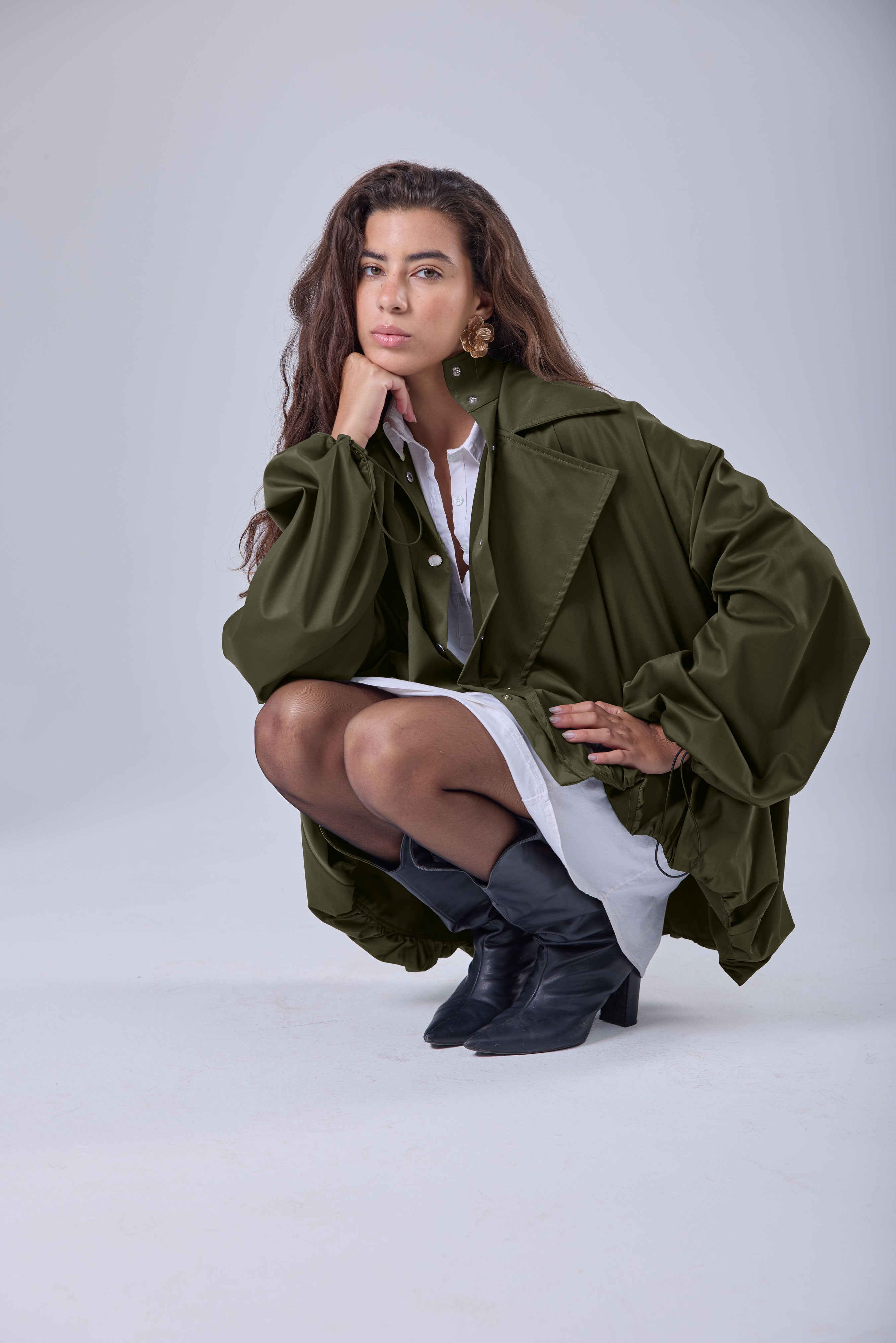 Glow Shell Jacket  - Dark Green