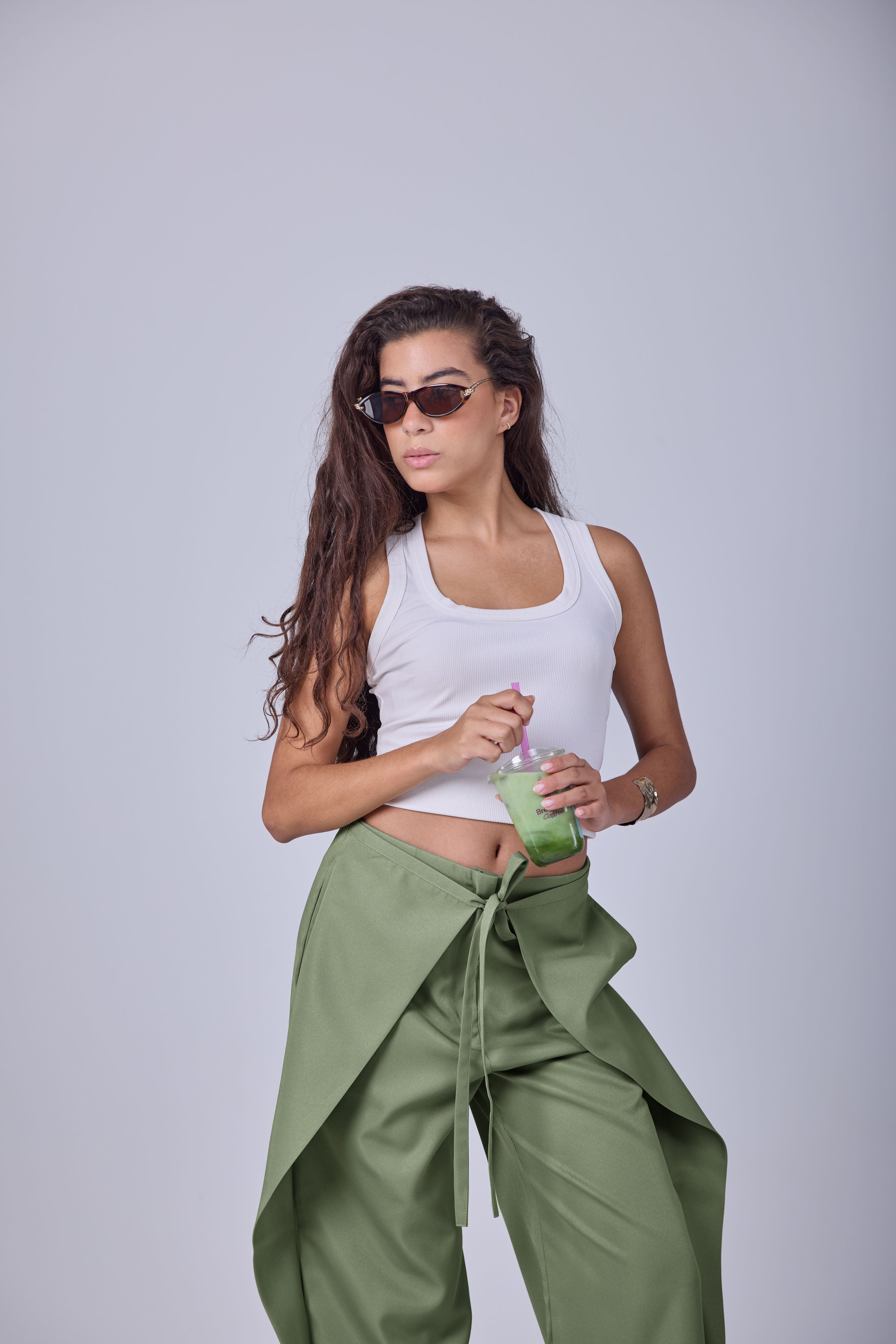 Wrap & Go Pants - Matcha
