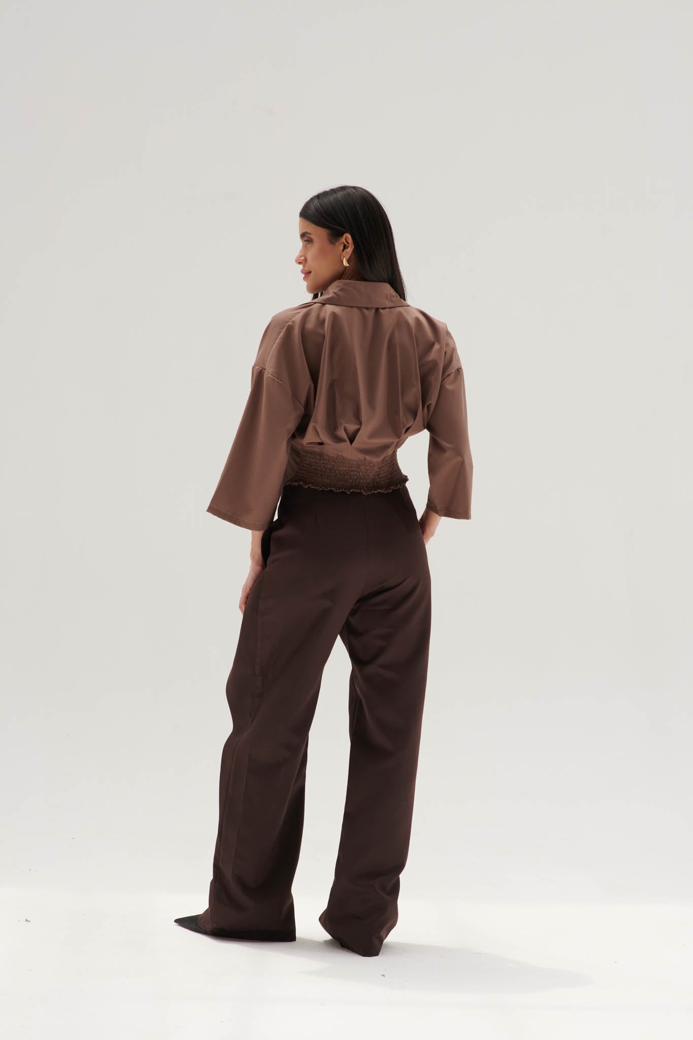 Wrap & Go Pants - Brown