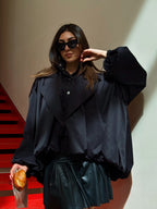 Glow Shell Jacket  - Black
