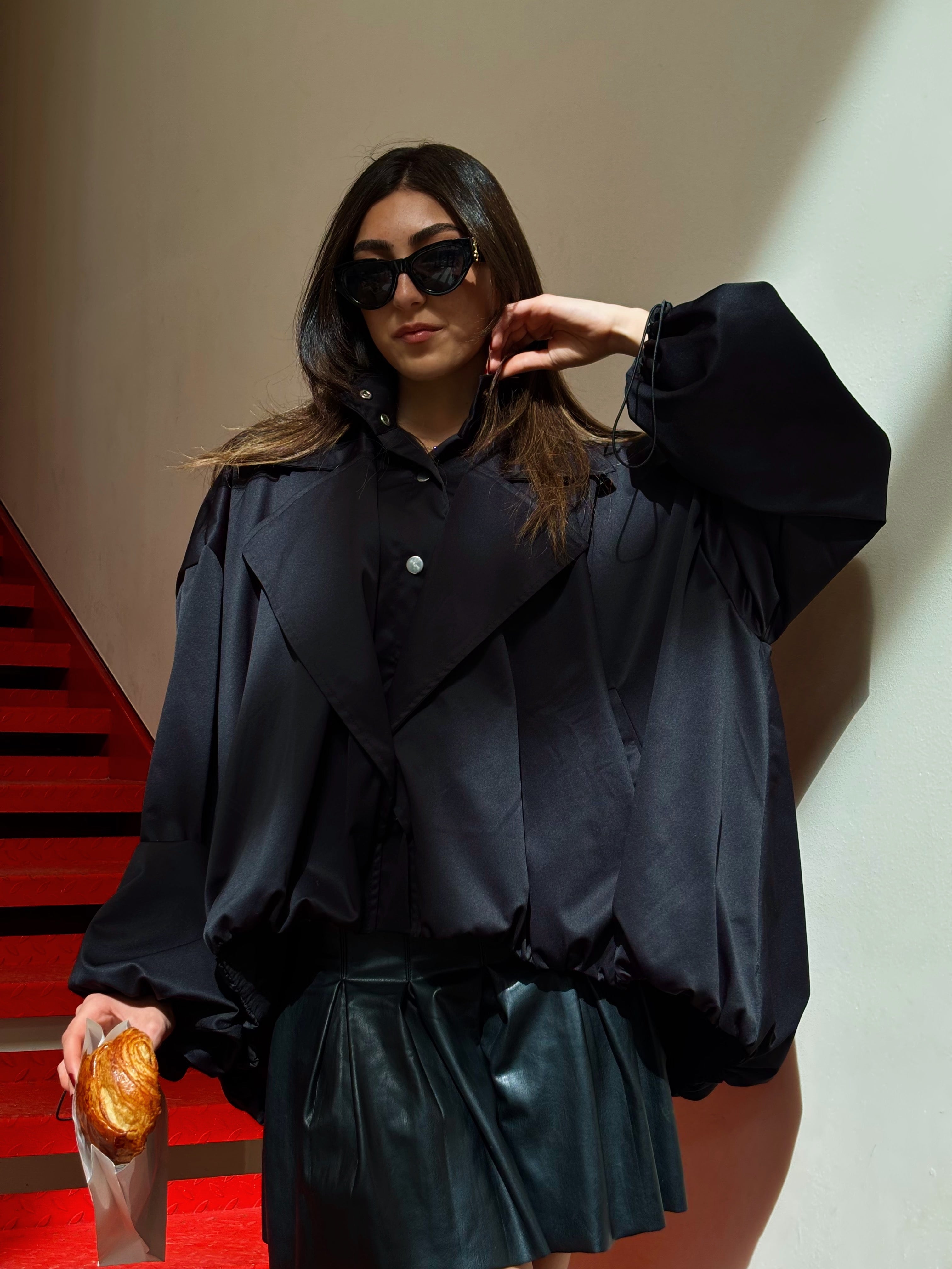 Glow Shell Jacket  - Black