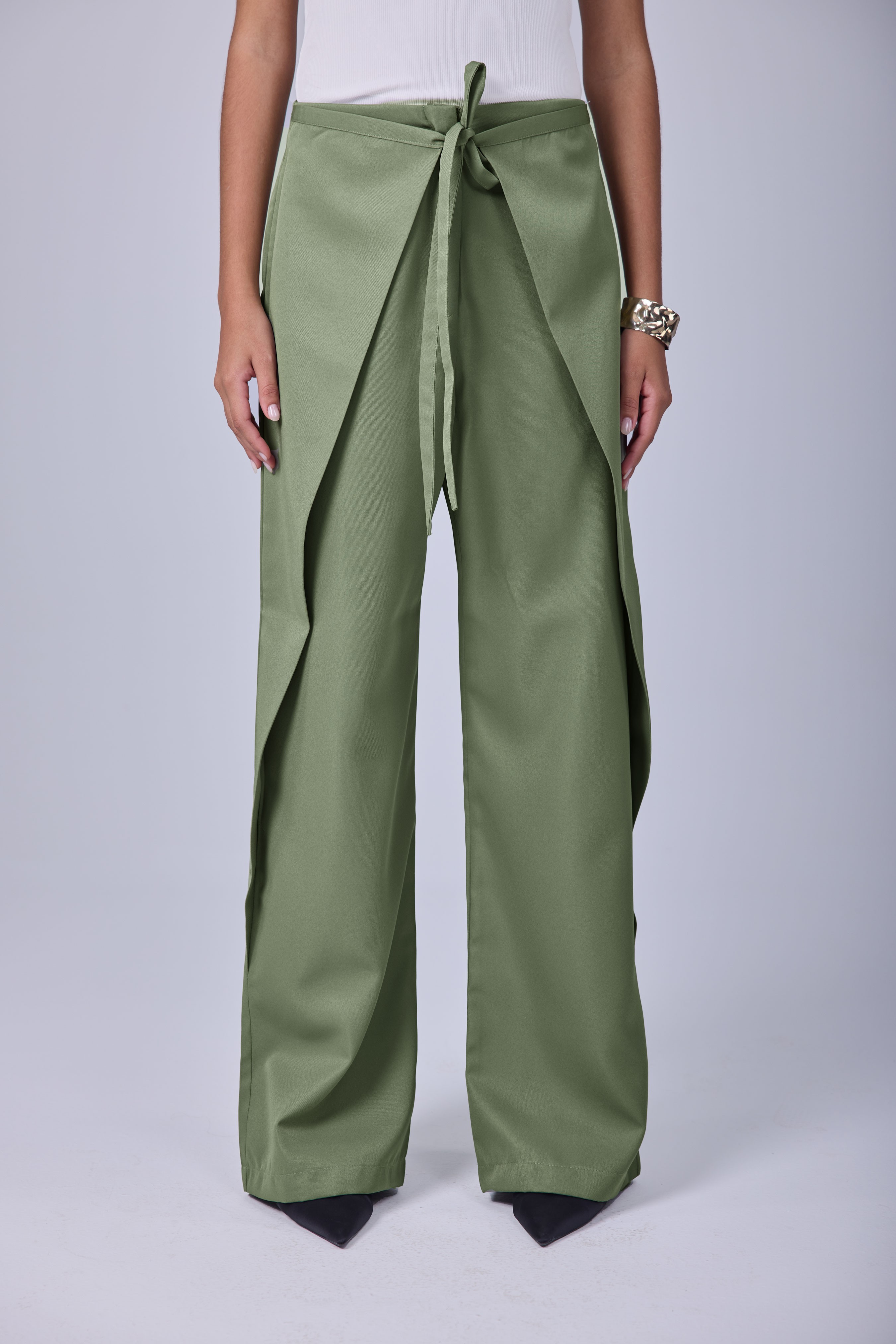 Wrap & Go Pants - Matcha