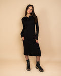Perfect Tee Dress - BLACK