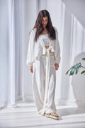 Hazel Linen Set - White