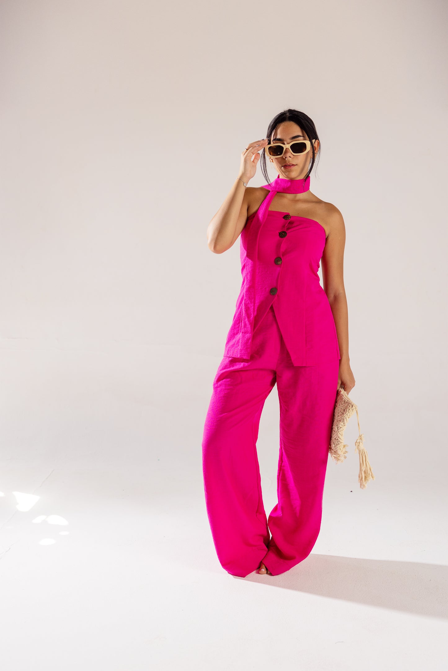 SUNLIT Pants - Hot Pink