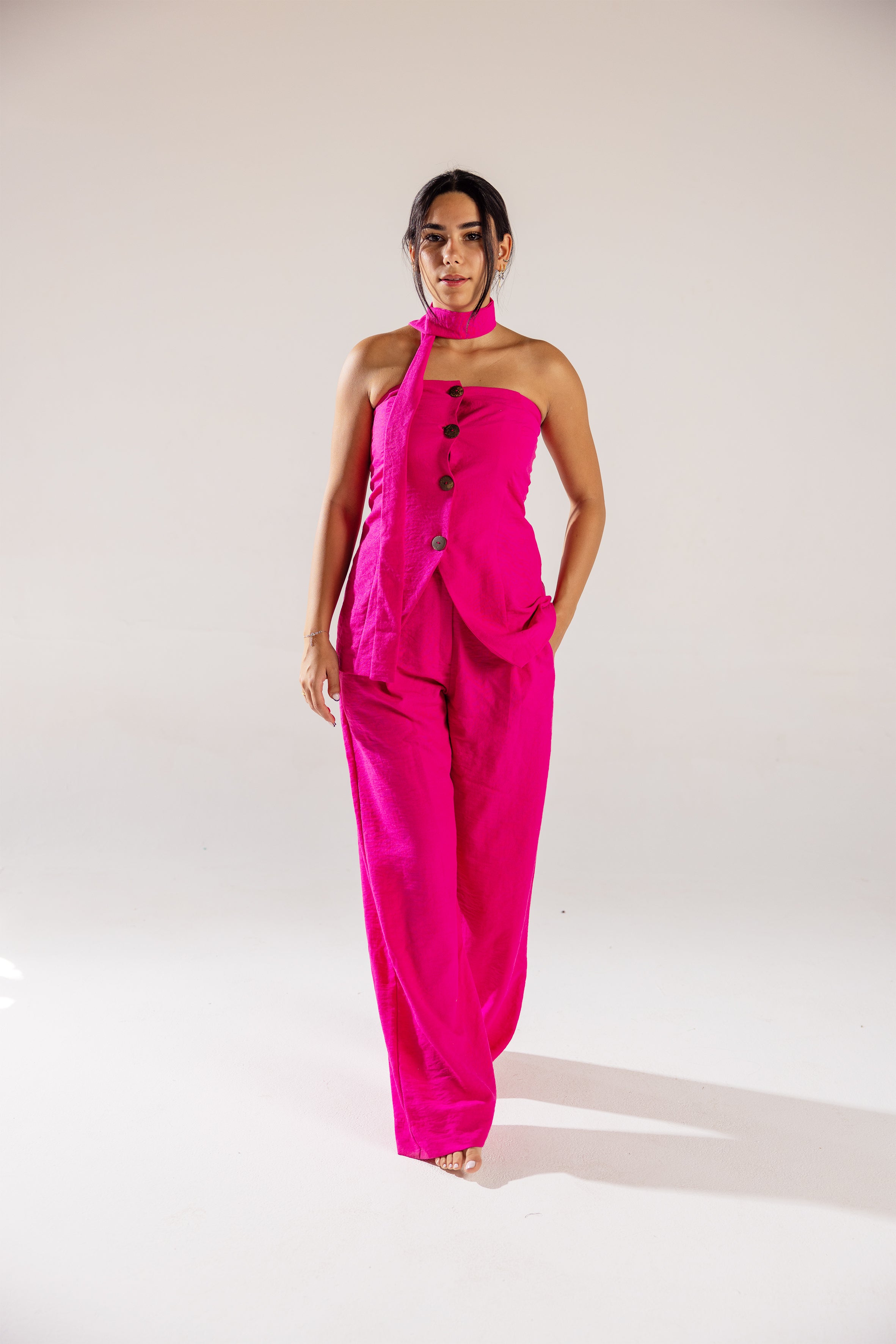 SUNLIT Pants - Hot Pink